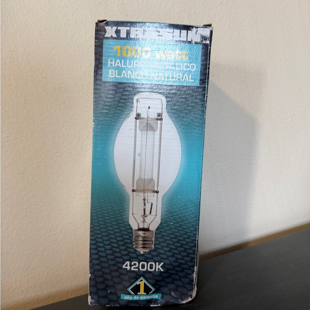 1000W Halogen Bulb - Metal Halide 4200K Natural White